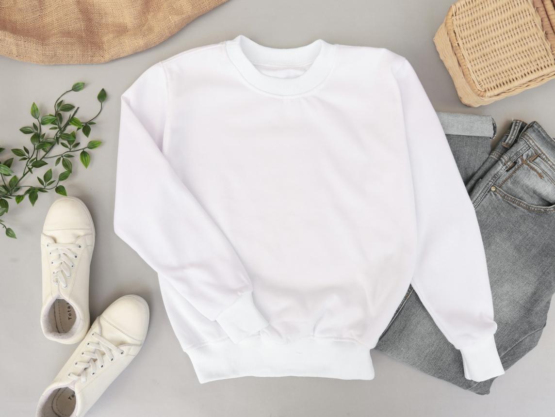 Sudadera blanca